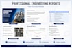 convert maintenance notes into a professional engineering report