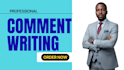 write comments writing critique writing beta reader blog comment blog post
