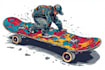 create eye catching skateboard design