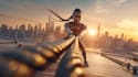 create ai activewear product ads