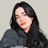 draw cartoon vector portrait with your face