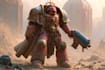 create a epic high quality warhammer 40k character