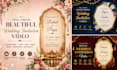 create beautiful ai wedding invitation video