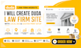 create duda law firm site local seo print on demand and ecommerce store setup