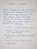 write anything with my beautiful handwriting