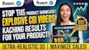 create 3d ai product animation and cgi commercial video ads