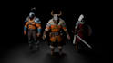 create high poly and low poly 3d game assets