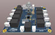 design automotive led headlight pcb, led driver, and embedded display system