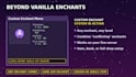 give you a custom op enchanted minecraft item beyond vanilla limits