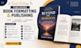 do typesetting, layout, formatting for amazon kdp using adobe indesign