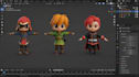 edit, port, or create sfm model gmod player model l4d2 cs2 3d vr character