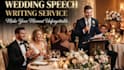 write a heartfelt wedding speech that everyone will remember