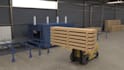 create 3d warehouse automation robotic industrail animation factory video
