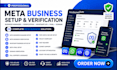 setup meta business suite, meta verification and whatsapp API