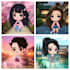 create cute chibi art and anime chibi characters