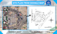 turn satellite image into site plan, remodel topography map plan from google, 2d