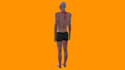 create ps1, ps2, console game, rigging pose, psx survival, retro game, 3d visual