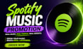 do organic spotify promotion for streams and chart growth