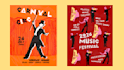 design a bold abstract music or event poster