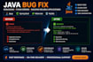 fix java bugs, debug code, and resolve spring boot errors