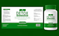 design skincare, cosmetic, supplement and vitamin label using adobe