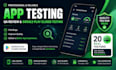 provide 12 tester 20 app testers google play closed testing mobile app testing