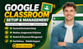 setup course curriculum on google classroom, classroom manager, course migration