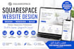 squarespace website design squarespace website redesign squarespace website
