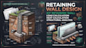 structural retaining wall load calculation heat calculation icf retaining wall