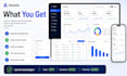 build a responsive admin dashboard or business web app
