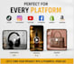 create a professional product video ad