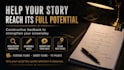 provide screenplay coverage and script feedback