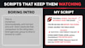 write engaging football content scripts for youtube