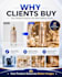 skills in writing, powerpoint design, graphic design