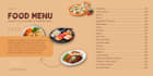 design a creative customized menu