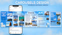 design social media posts, ads and carousel designs
