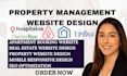design property management website, real estate website, property website