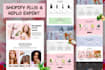 design high converting replo landing page with mobile and speed optimized
