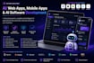develop custom ai web apps, mobile apps, saas and ai software in 72h