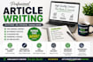 write SEO  articles for your  writing