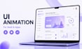 create a saas product demo video with UI animation