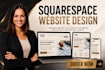 build or redesign squarespace website design and squarespace website development