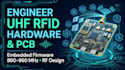 engineer uhf rfid hardware firmware and pcb layout