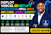 deploy vercel to netlify digitalocean base44 replit AWS cloud lovable to shopify