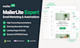 setup mailerlite email marketing automation campaigns and website