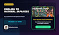 localize your steam indie game into natural japanese