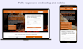 do complete website setup domain hosting cms and business email setup