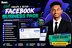 create and setup a professional facebook page