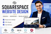 redesign squarespace website, wix squarespace website design, update site revamp