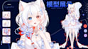 create a stunning custom live2d vtuber model with professional rigging